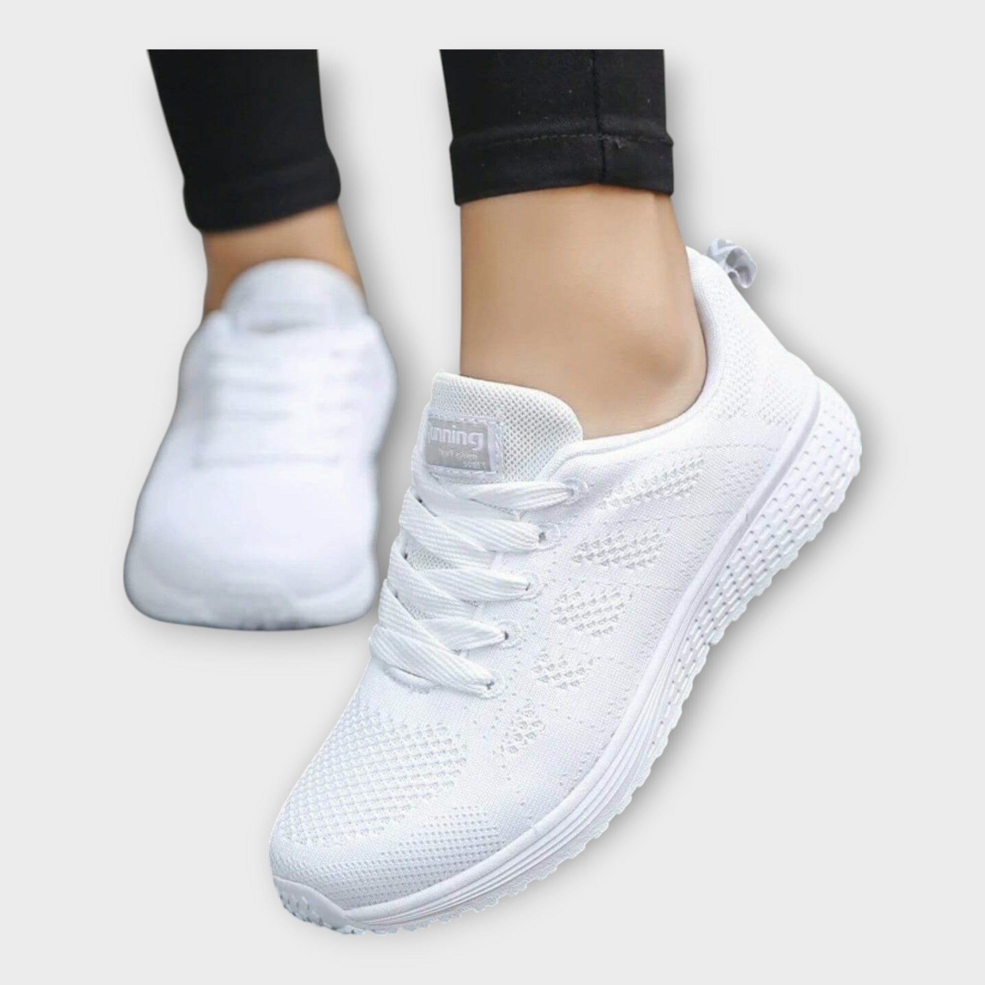 Zapatillas deportivas de punto con suela antideslizante