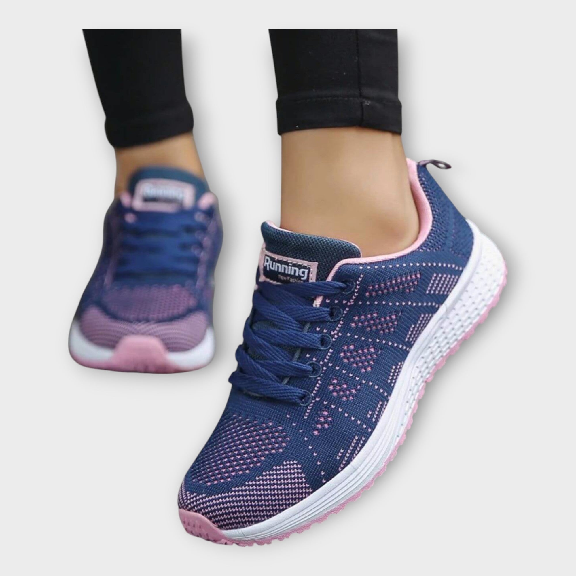 Zapatillas deportivas de punto con suela antideslizante