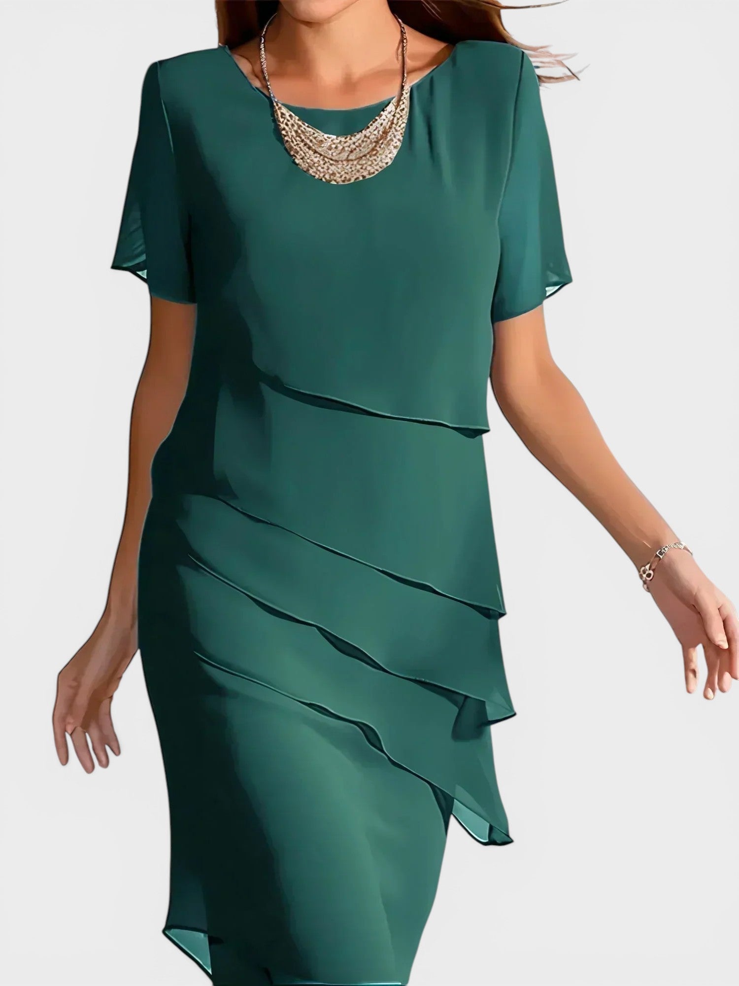 Raquel™ | Vestido elegante sofisticado