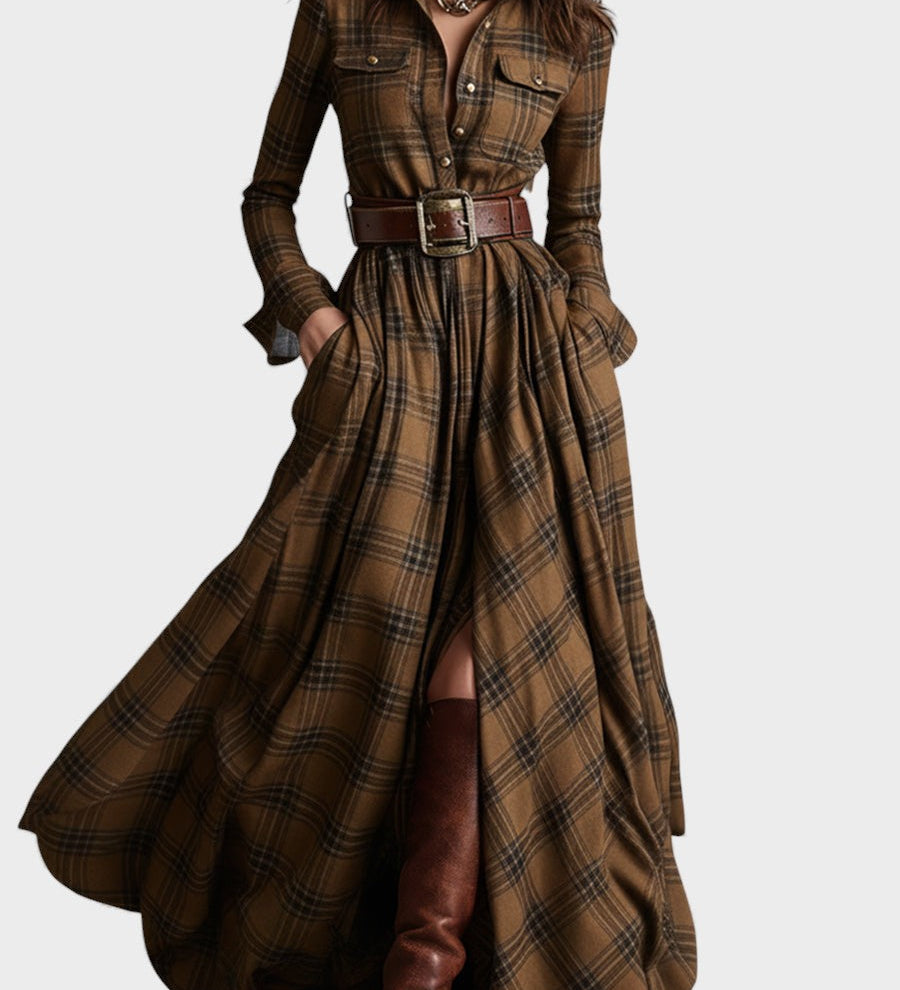 Amalia™ | Vestido camisero clásico y elegante