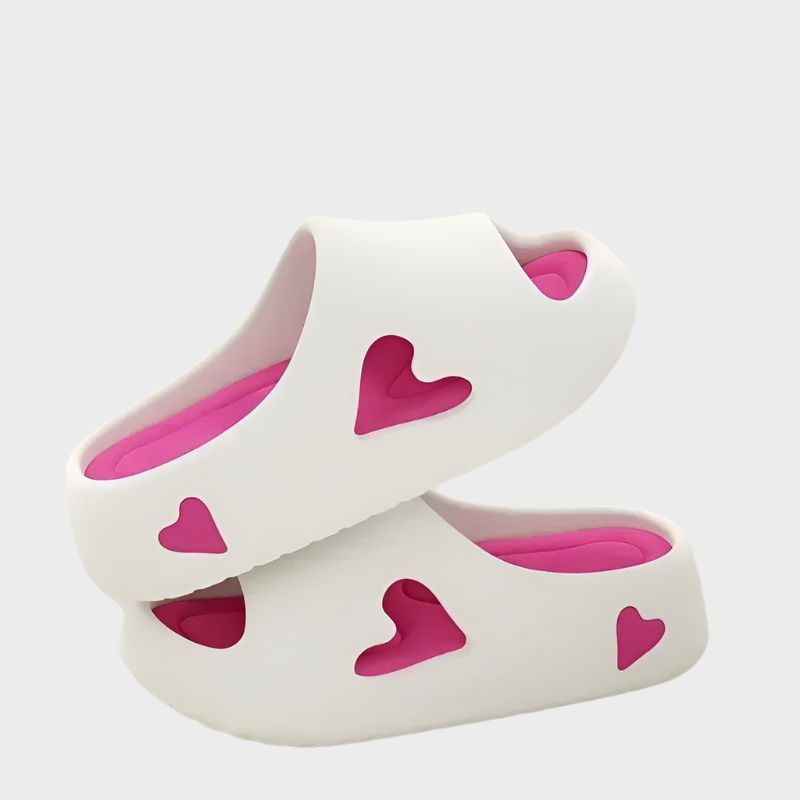 Chanclas en Forma de Corazón