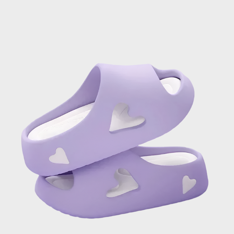 Chanclas en Forma de Corazón