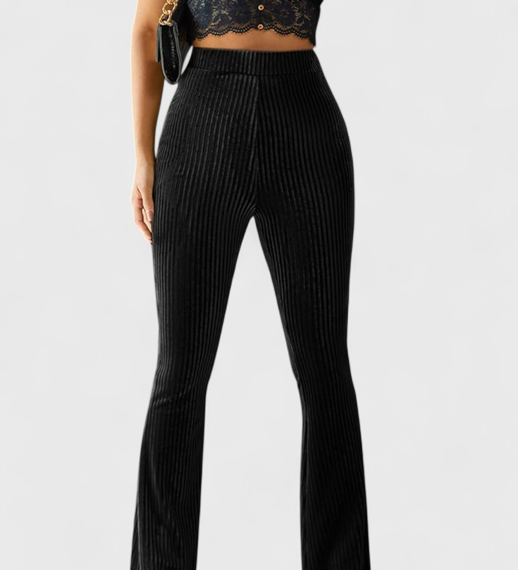 Liset Pantalones Acampanados de Pana