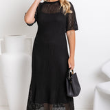 Ana™ | Vestido maxi de crochet elegante