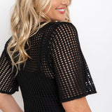 Ana™ | Vestido maxi de crochet elegante
