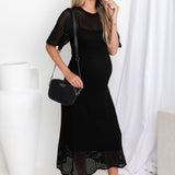 Ana™ | Vestido maxi de crochet elegante