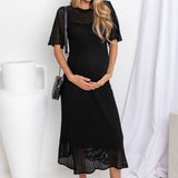 Ana™ | Vestido maxi de crochet elegante