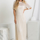 Ana™ | Vestido maxi de crochet elegante