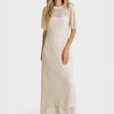 Ana™ | Vestido maxi de crochet elegante