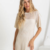 Ana™ | Vestido maxi de crochet elegante
