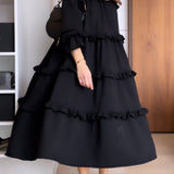 Vestido Sudadera Rizado Jada Casual-Chic