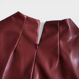 Maria™ | Vestido de piel elegante