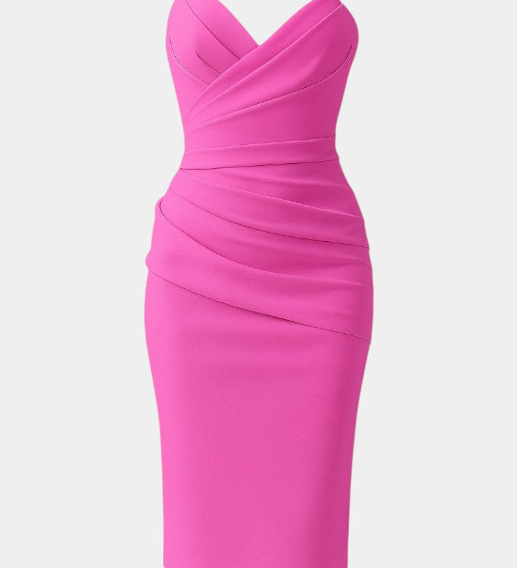 Vestido Iveta Sin Tirantes y Sin Espalda
