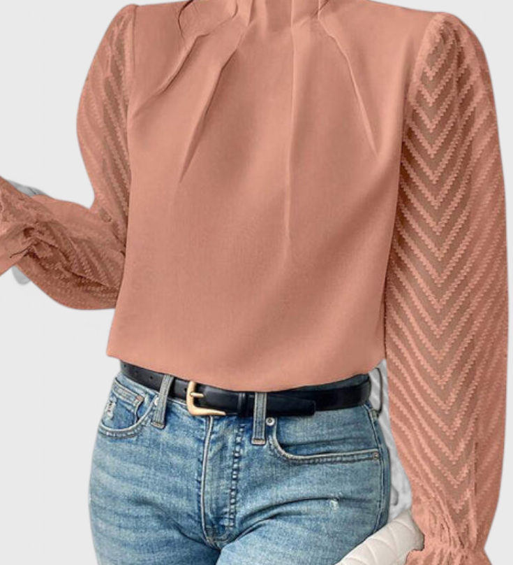 Blusa de Manga Larga Náutica Helga
