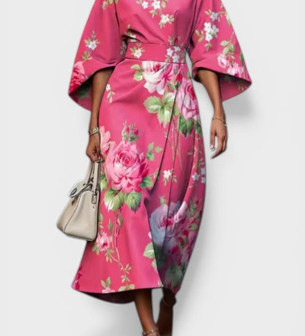 Noelia™ | Vestido floral elegante y fluido