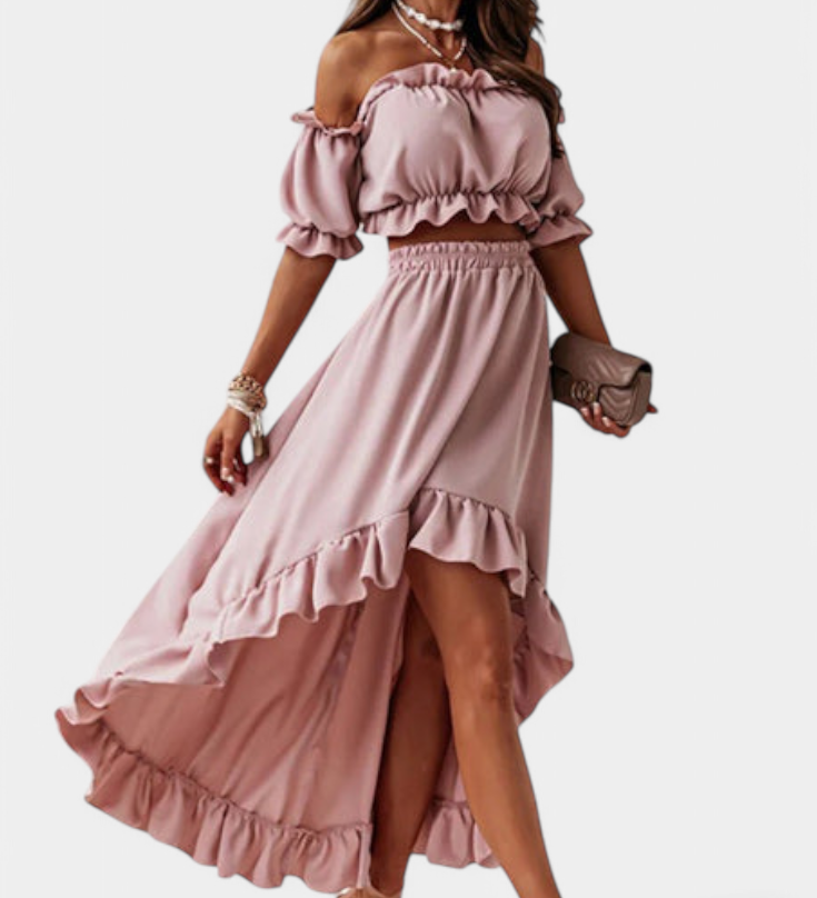 Katja Conjunto de Dos Piezas Off-Shoulder