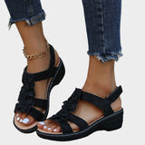 Sandalias bordadas – ortopédicas