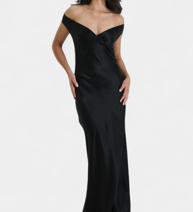 Vestido de Sirena Sin Tirantes Blerina