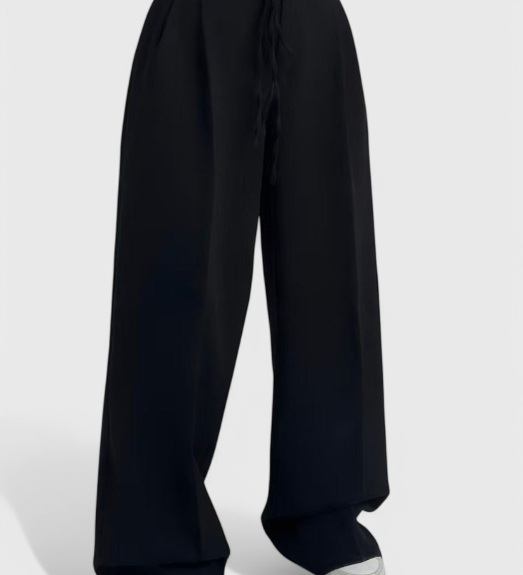 Sophie Pantalones de pierna ancha con cordones