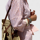 Vestido Camisero a Rayas Sherlyn Timeless