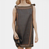 Vestido Mini Lorena Montmartre con Bufanda