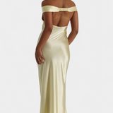 Vestido de Sirena Sin Tirantes Blerina