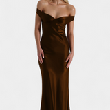 Vestido de Sirena Sin Tirantes Blerina