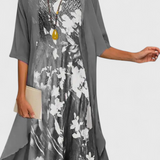 Vestido Floral Elegante Venezia