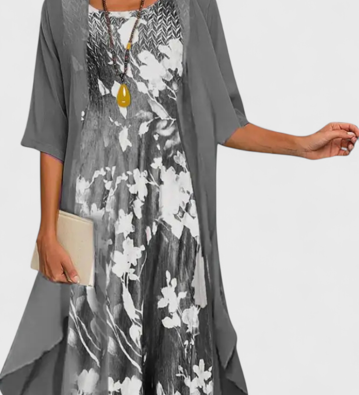 Vestido Floral Elegante Venezia
