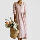 Laura™ | Vestido midi floral elegante