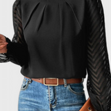 Blusa de Manga Larga Náutica Helga