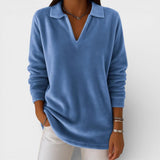 Amelia™ | Jersey suave con escote en V