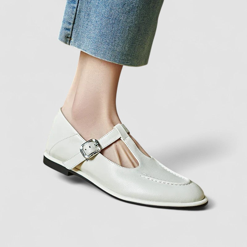 Ana | Zapatos ortopédicos Mary Jane de tacón bajo