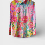 Nina™ | Blusa con estampado colorido