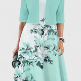 Vestido Floral Elegante Venezia
