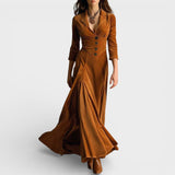 Salomé™ | Vestido largo de caída elegante