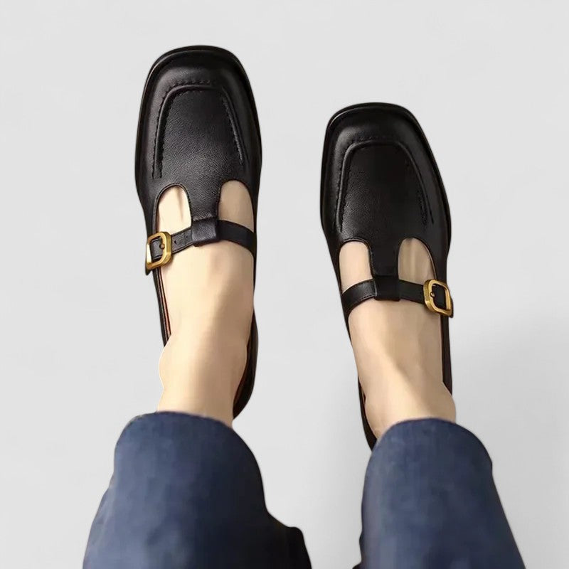 Klara | Zapatos ortopédicos Mary Jane con correa en T