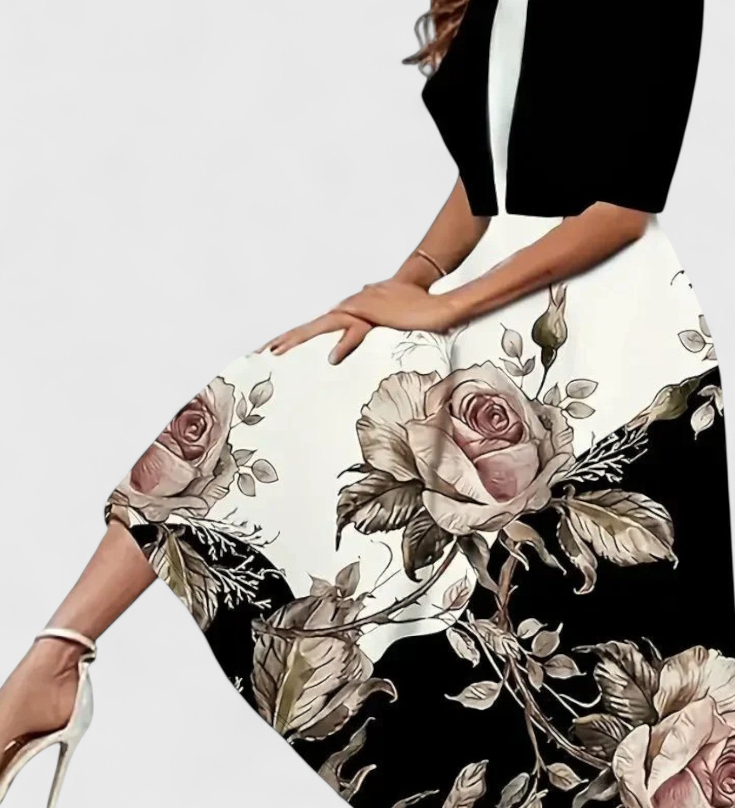 Conjunto de Blazer y Vestido Midi Star