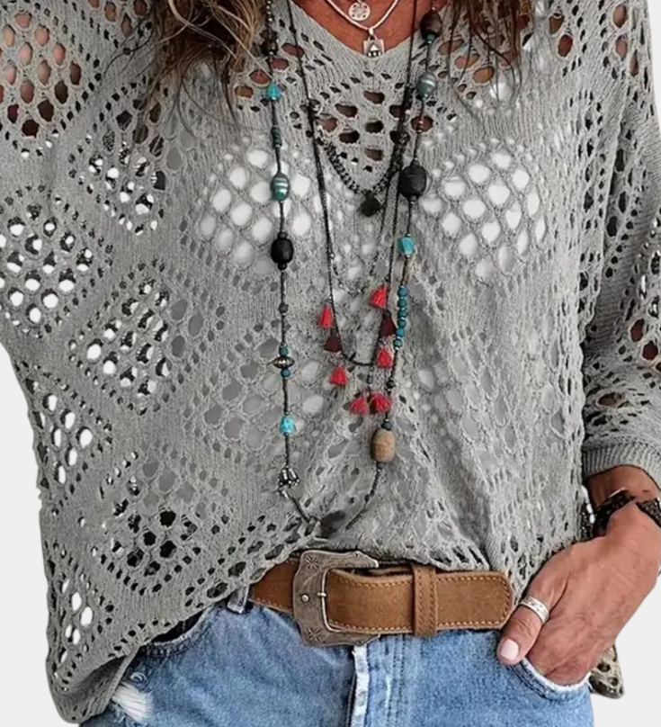 Blusa de Encaje de Fern