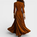 Salomé™ | Vestido largo de caída elegante