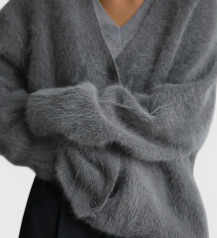 Daniela™ | Cardigan de Mezcla de Cachemira Suave