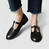 Ana | Zapatos ortopédicos Mary Jane de tacón bajo