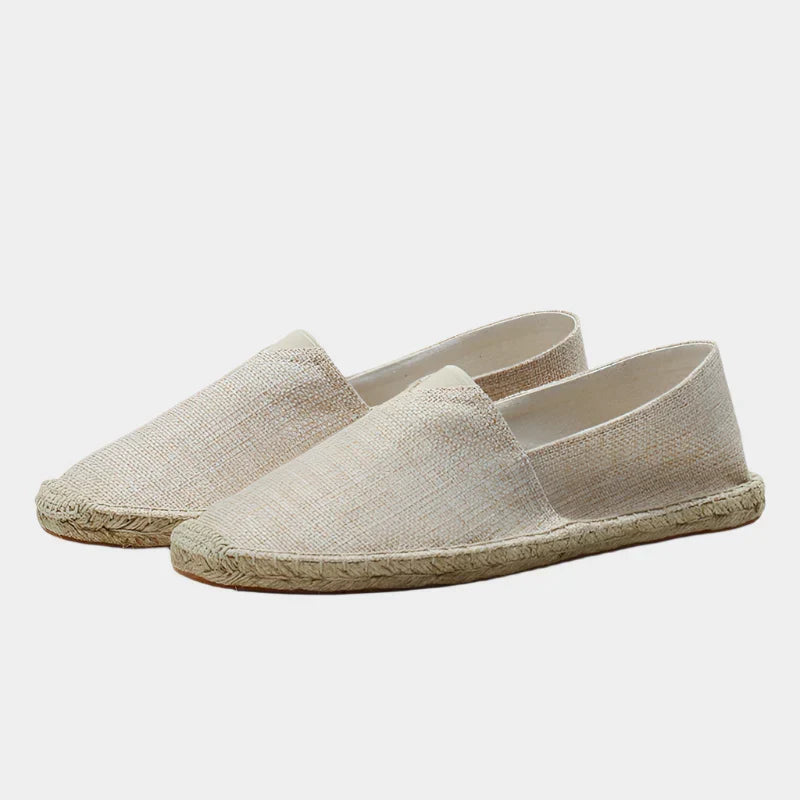 Cómodas espadrilles de tela