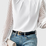 Blusa de Manga Larga Náutica Helga