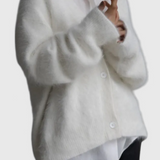 Daniela™ | Cardigan de Mezcla de Cachemira Suave