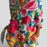 Nina™ | Blusa con estampado colorido