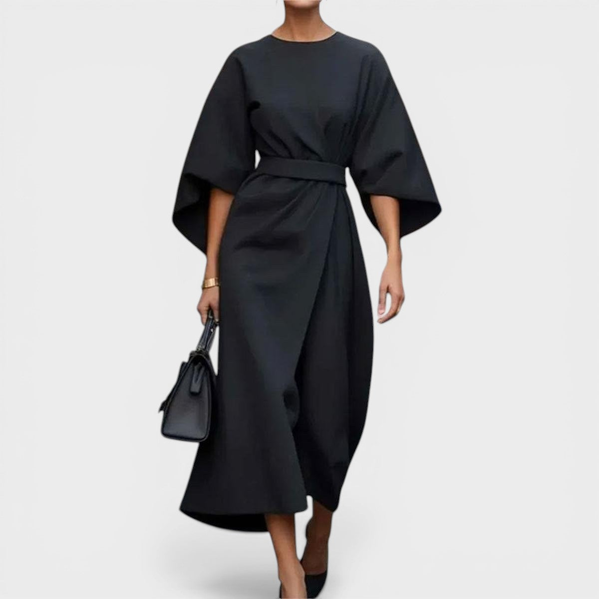 Elsa™ | Vestido maxi satinado elegante