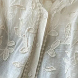 Camisa de Encaje Bordado Prairie