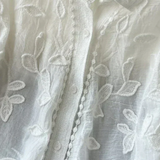 Camisa de Encaje Bordado Prairie