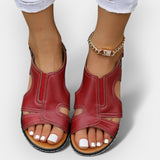 Sandalias de cuero estilizadas